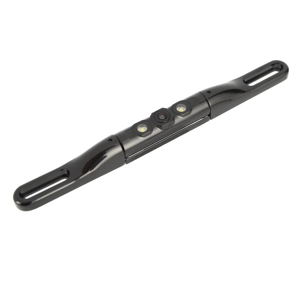 BOYO VTL422HDL - Bar-Type License Plate HD Backup Camera w/ LED Lights (Black)